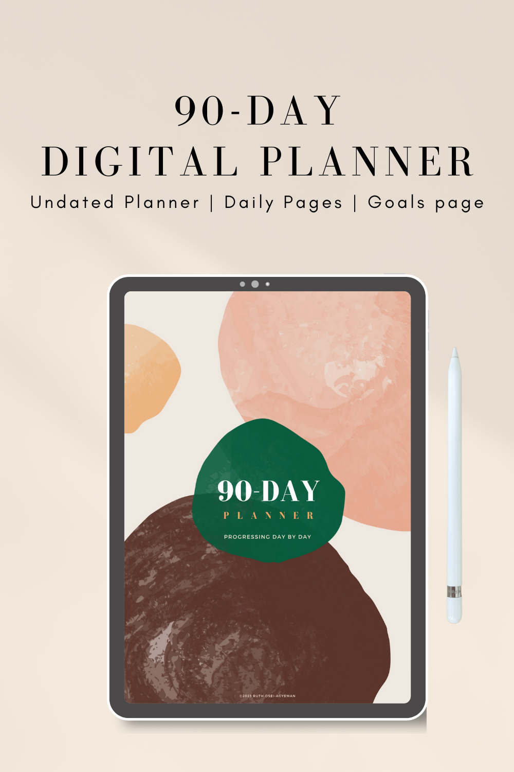 90-Day Digital Planner