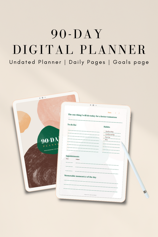 90-Day Digital Planner